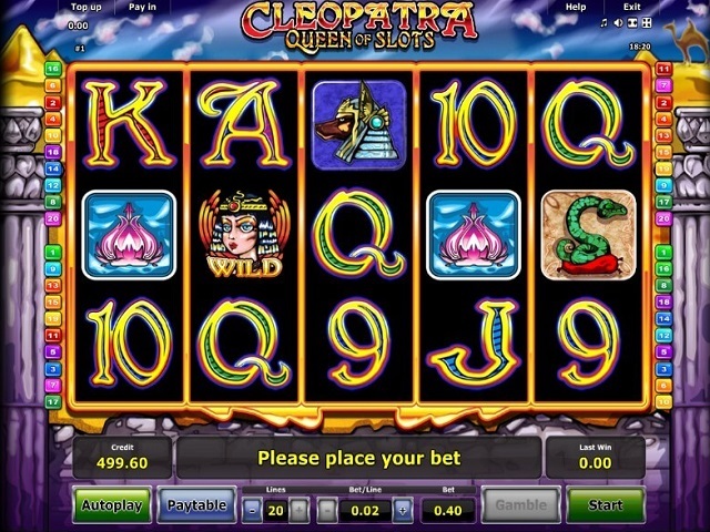 slot machines online queen cleopatra